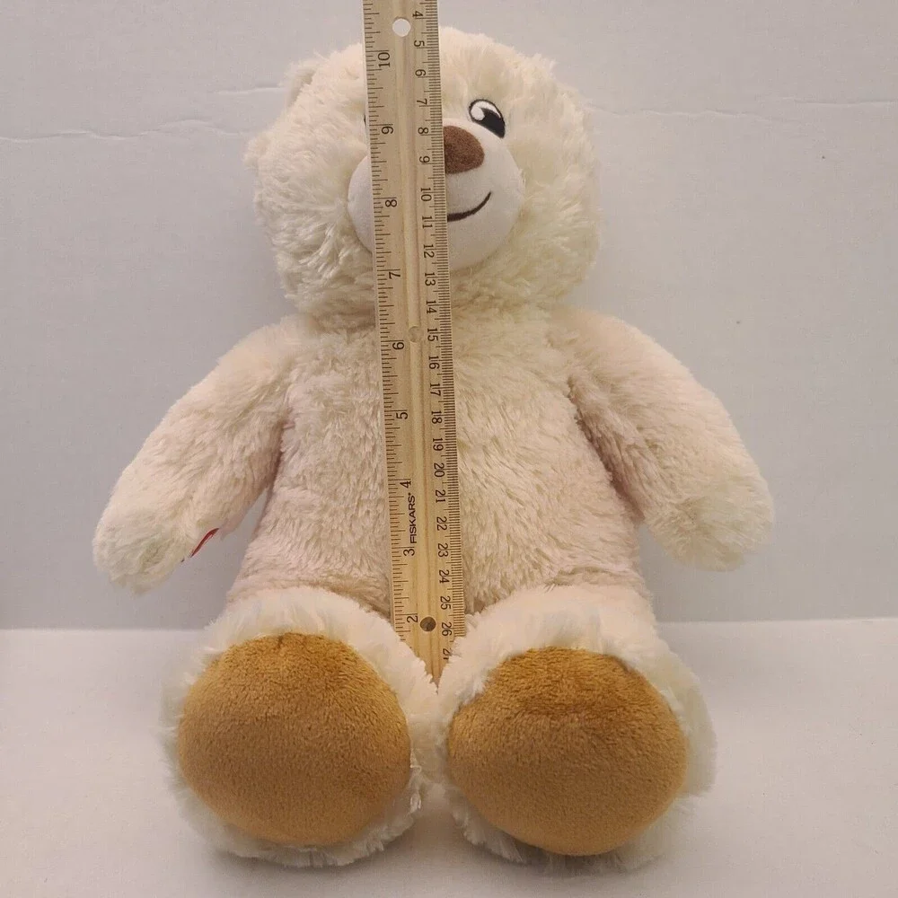 Build A Bear Tan Beige Teddy Bear Plush 15